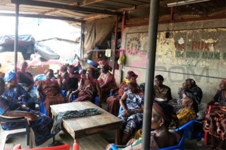Côte dÂ’Ivoire : Le marché gourou dÂ’Adjamé vendue à  un Libanais, les femmes se Â‘Â’rebellentÂ’Â’ contre le maire 